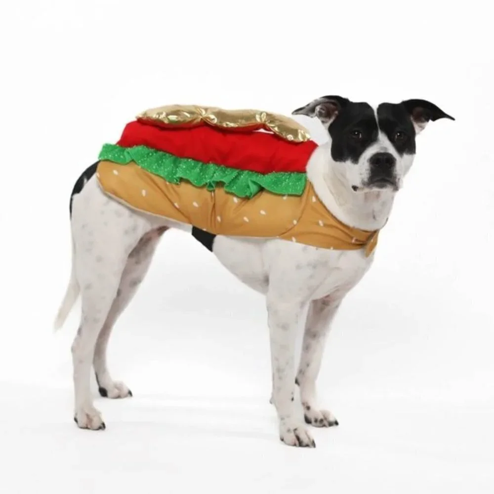 NEW Hot Dog Costume Pet Size Medium Dog (20-50 lbs) Halloween Vibrant Life 1 pc